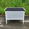 Outdoor Breathable Cat House for Outside Cats,Cat Shelter for Feral Cats with Escape Door,Porch Deck