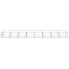Dog Kennel Silver 86.1 ft¬≤ Steel